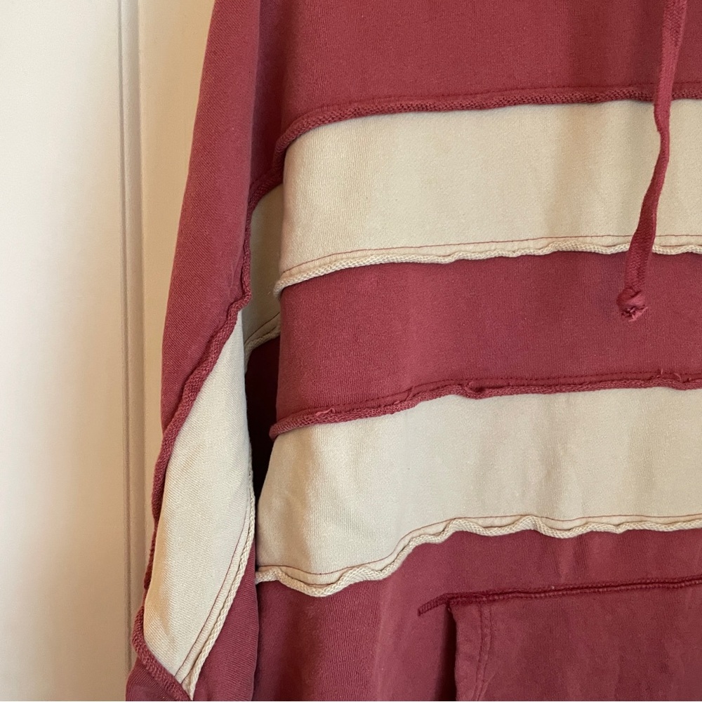 Free people spotted in stripes pullover hoodie - Picture 4 of 12